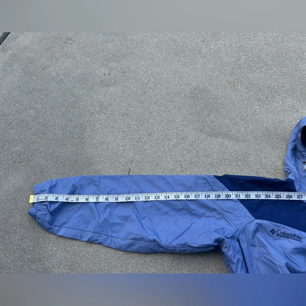 Columbia Blue Hooded Jacket Women Size Small - Picture 10 of 13